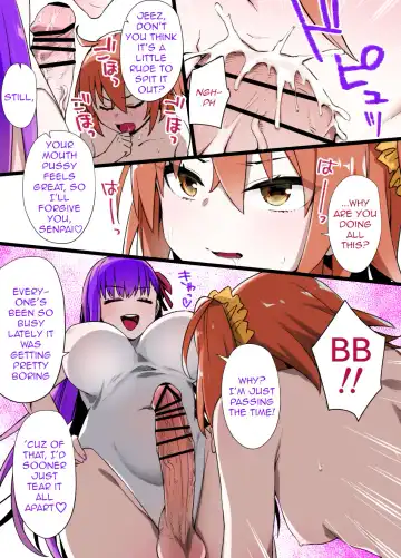 [Kusayarou] Futanari BB ni Chaldea ga Sennou Shihai Sareru Manga | A manga where Futanari BB brainwashes Chaldea Fhentai.net - Page 7