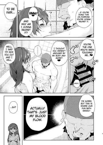[Cowbow] Marine Senchou o Furo ni Haireru Hon | Taking a Bath with Marine Senchou Fhentai - Page 8