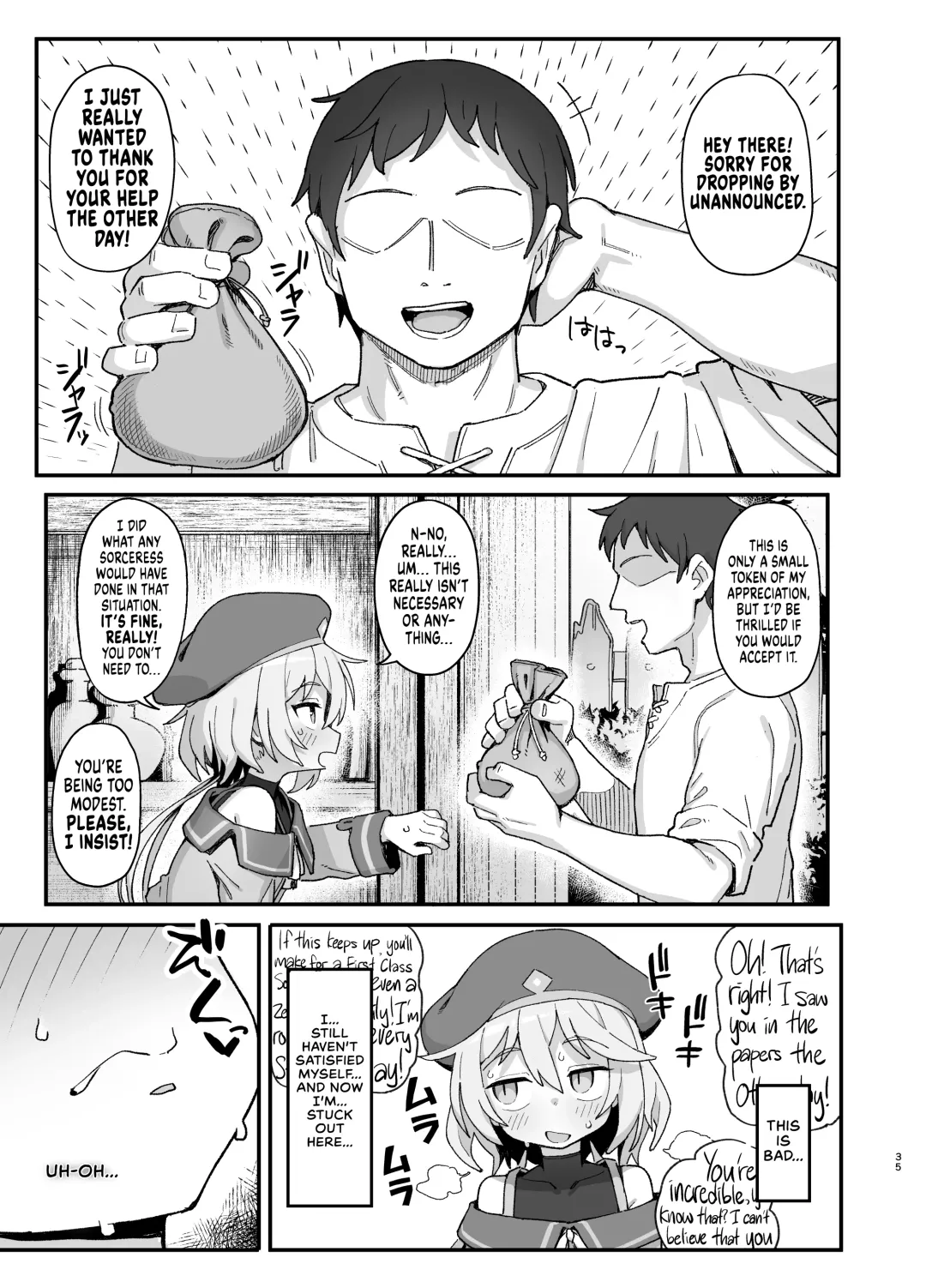 [Wagashi] Kakyuu Majutsushi, Inmon ni Somaru || A Lowly Sorceress, Afflicted By Debauched Magicks Fhentai - Page 34