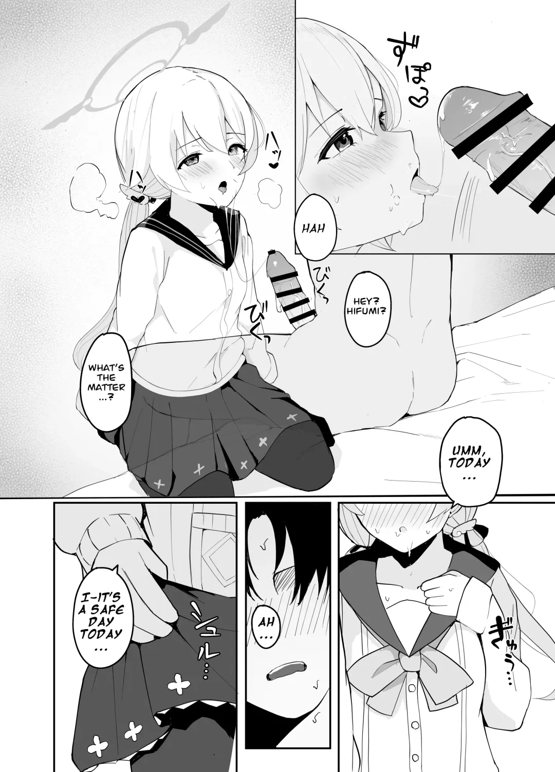 [Akadashi] BluArch Seishoribu -Ajitani Hifumi Hen- | Blue Archive Sexual Treatment Department -Ajitani Hifumi- Fhentai.net - Page 10