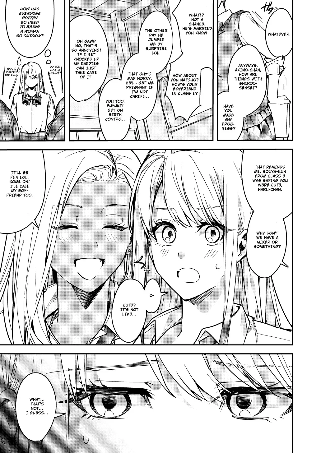 [Betty] Shuudan Nyotaika Gal, Ochiru | Group Gyarufication and Degeneration Fhentai.net - Page 13