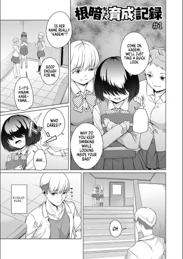 [Naitou Gura] Nekura-chan Ikusei Kiroku | Training Diaries of a Gloomy Girl Ch. 1-2 Fhentai.net - Page 5