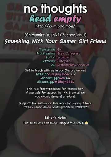 [Gachonjirou] Game Tomodachi no Onnanoko to Yaru Hanashi | Smashing With Your Gamer Girl Friend Fhentai - Page 40