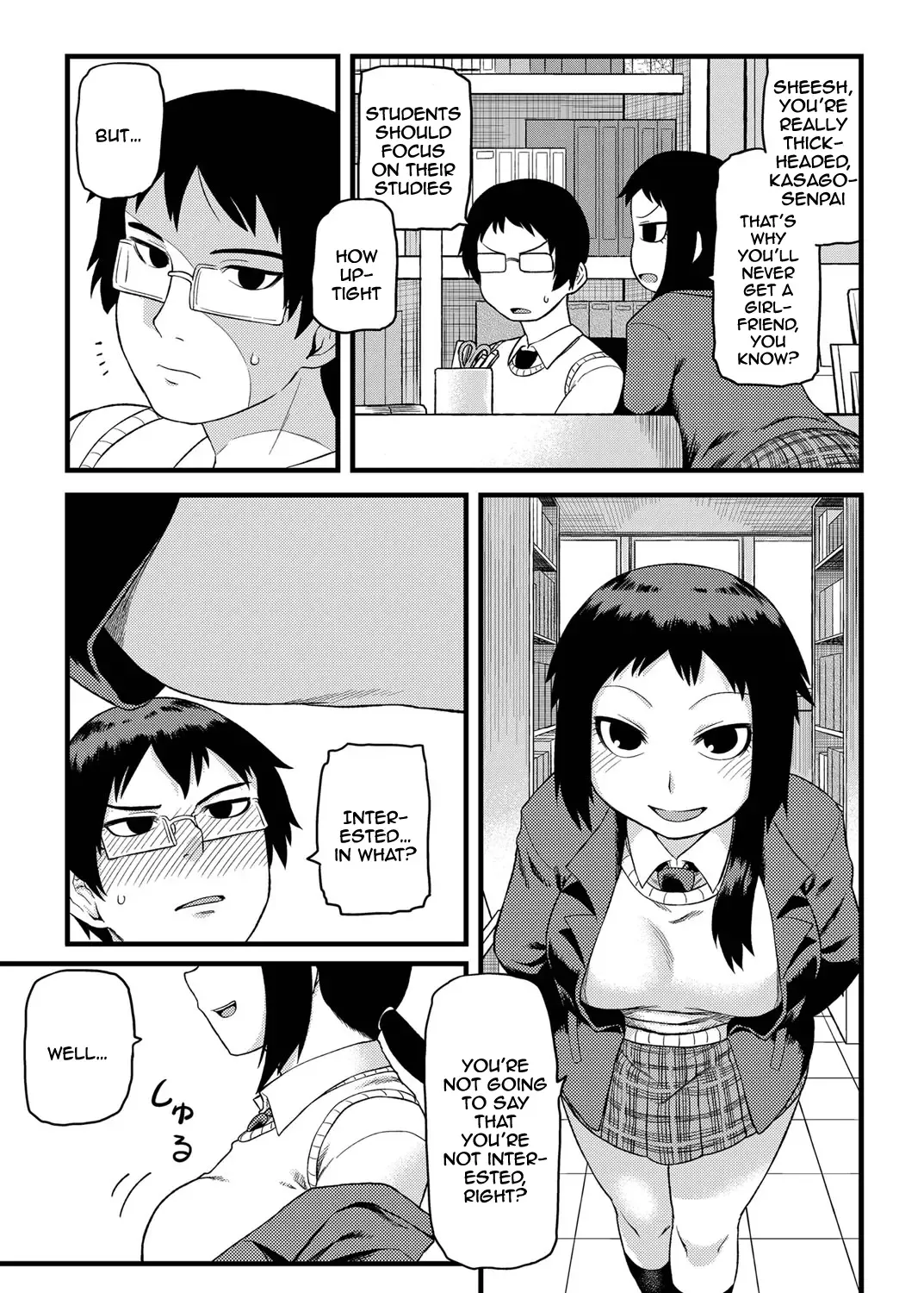 [Tsukudani] Toshoshitsu no Senpai to. | With the Senpai from the Library Fhentai - Page 4