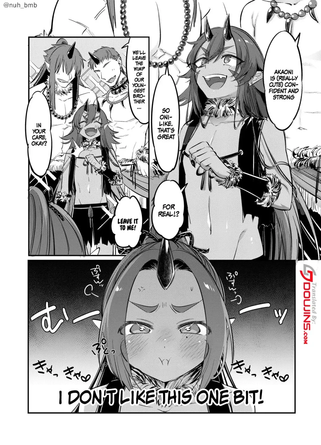 [Morino Bambi] Aoi Oni-kun To Akai Oni-kun | Blue Oni-kun and Red Oni-kun Fhentai.net - Page 3