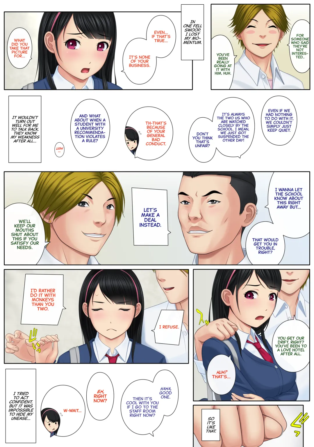 Kaikan ≠ Kareshi ~Kuchioshii Konna Yatsura ni Ikasarechau Nante~ | Pleasure ≠ Boyfriend ~I Can't Believe Guys As Annoying As These Are Making Me Cum~ Fhentai - Page 9