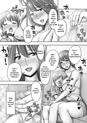 [Seibee] Ojouhin Okaa-sama no Ogehin Oseikyouiku | Well-mannered mother's indecent sex education Fhentai - Page 14