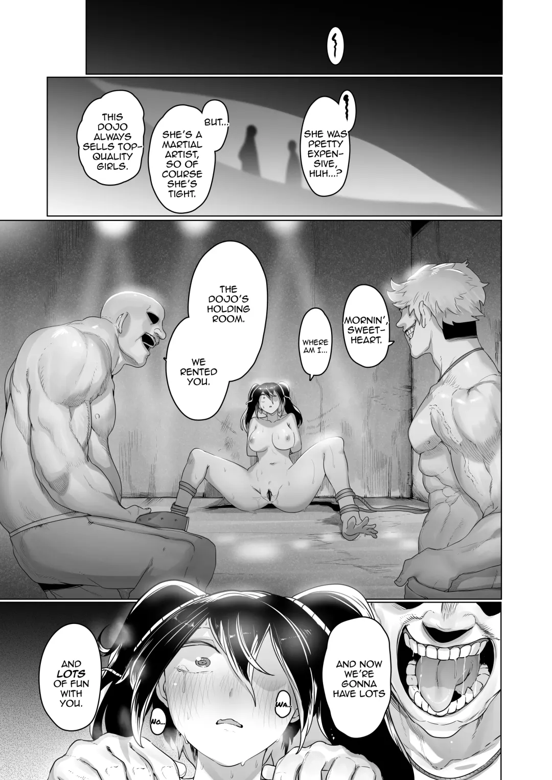 [Niwarhythm] Aru Bujutsuka no Haiboku ~Kinbaku - Biyaku - Kyousei Zecchou~ | A Martial Artist's Defeat ~Bondage, Drugs, and Forced Orgasms~ Fhentai - Page 36