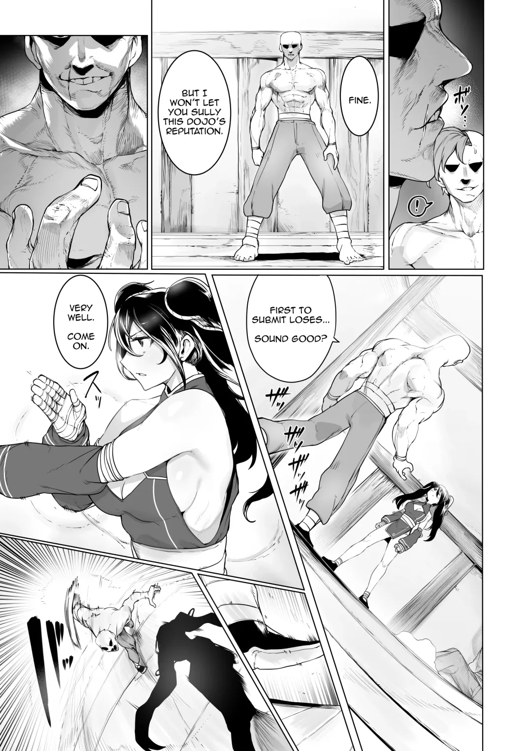 [Niwarhythm] Aru Bujutsuka no Haiboku ~Kinbaku - Biyaku - Kyousei Zecchou~ | A Martial Artist's Defeat ~Bondage, Drugs, and Forced Orgasms~ Fhentai - Page 4