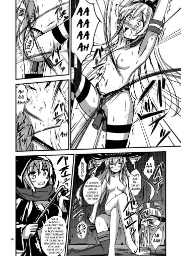 [Aikawa Ryou] Kuubo Wo-Kyuu-chan no Shimakaze Yuri Dorei Choukyou~Senkan Re-Kyuu no Shucchou SM Choukyou Hen~|Standard Carrier Wo-Class Shimakaze's Yuri Slave Training ~Battleship Re-class Official SM Training~ Fhentai.net - Page 15