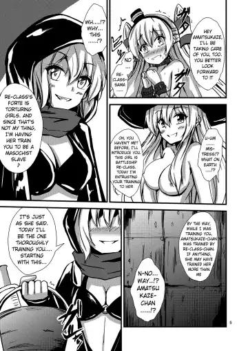 [Aikawa Ryou] Kuubo Wo-Kyuu-chan no Shimakaze Yuri Dorei Choukyou~Senkan Re-Kyuu no Shucchou SM Choukyou Hen~|Standard Carrier Wo-Class Shimakaze's Yuri Slave Training ~Battleship Re-class Official SM Training~ Fhentai.net - Page 6