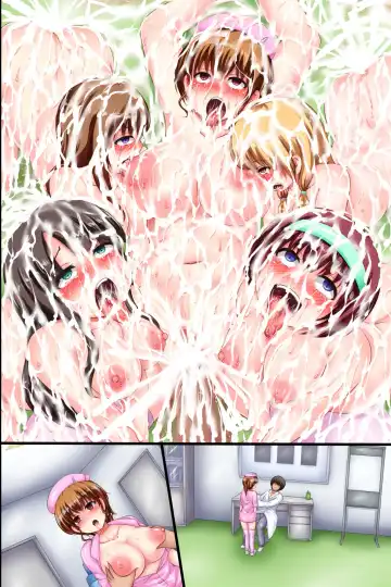 [Chro] Hakudakubyoutou~Kawaikute Kyonyuu na Nurse mo Junsuimuku na Nyuinkanjatachi mo Zenin, Sennou sarete Gusuisha ni Youshanaku Tanetsuke sareru~ Fhentai - Page 81