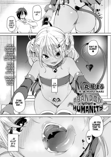 Read [Marui Maru] Ningen Yamechao ☆ | Abandon Your Humanity ☆ - Fhentai.net