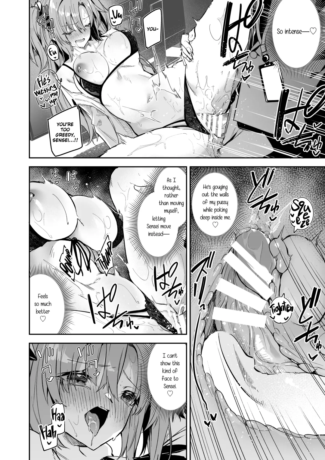 [Hetaren] Watashi ga Sensei no Musessou o Kyousei Shimasu! Fhentai - Page 16