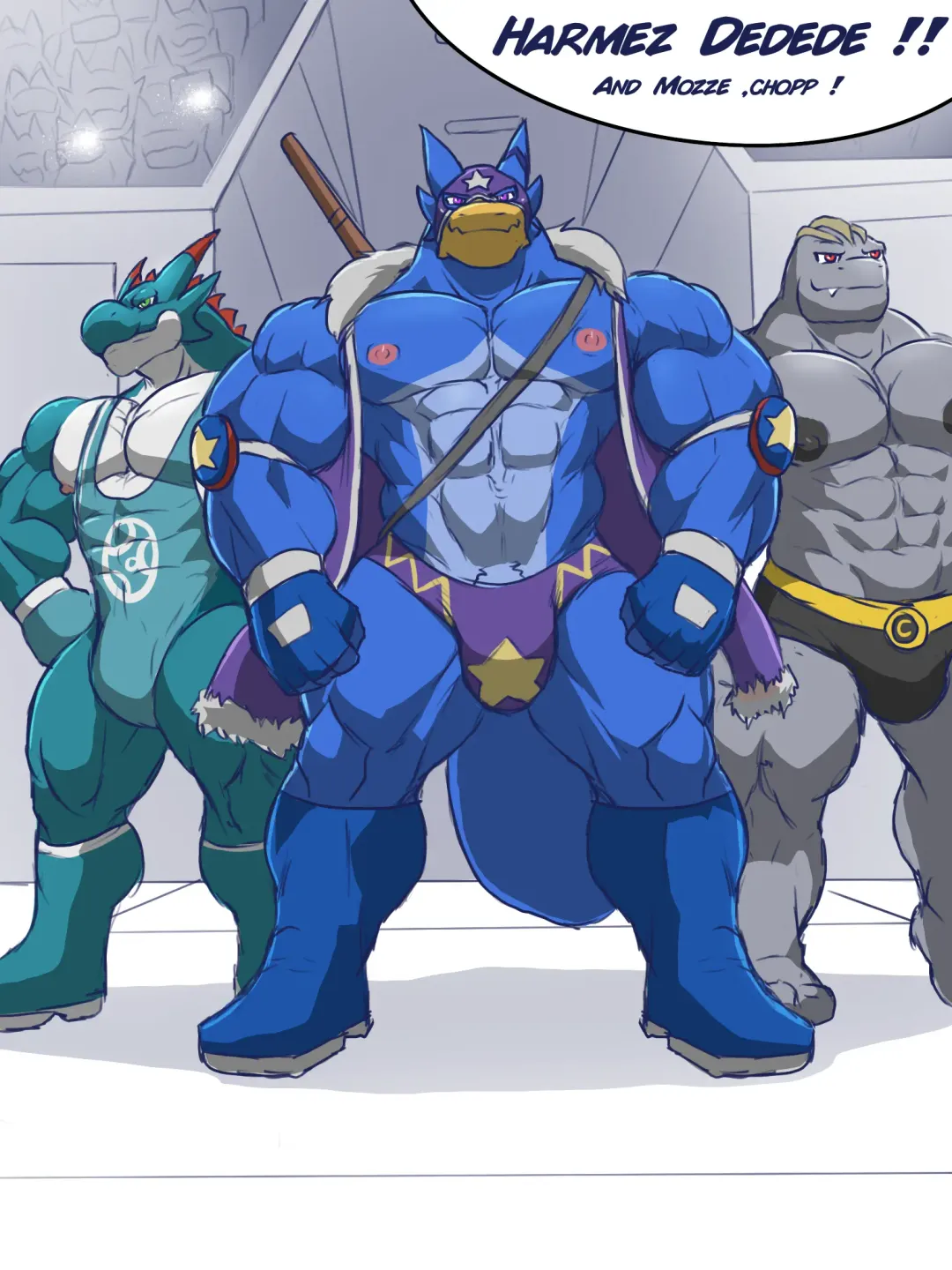 The Those... Wrestling Fhentai - Page 7