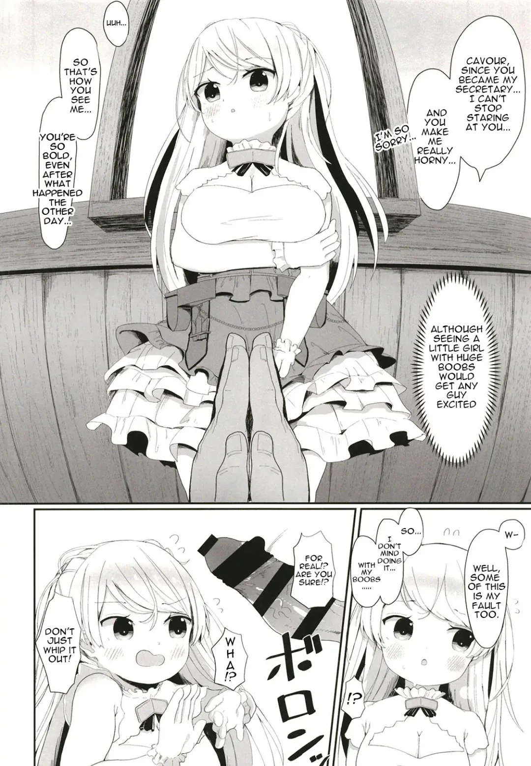 [Mugichoko] Onegai! Cavour | Please! Cavour Fhentai - Page 3