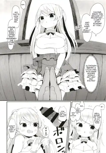 [Mugichoko] Onegai! Cavour | Please! Cavour Fhentai - Page 3