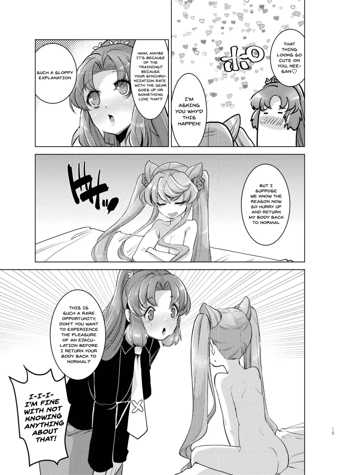 [Oi Shibako] Okkii Serena ga Futanari de Chicchai Maria o Harabote sasechau Shimai Ai | Serena's So Big She Makes Little Maria Look Pregnant When These Two Sisters Make Love Fhentai.net - Page 14