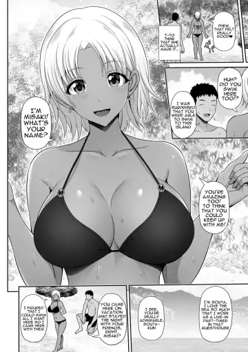 [Toba Yuga] Kuro Gyaru Chanto Natsu Umi Love | Summer Love With a Dark Skinned Gal Fhentai.net - Page 2