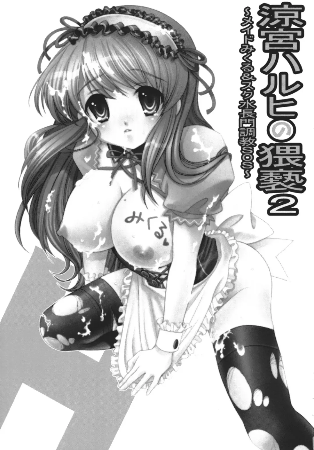 [Hida Mari] Suzumiya Haruhi no Waisetsu 2 ～ Maid Mikuru & Sukumizu Nagato Choukyou SOS ～ Fhentai - Page 3