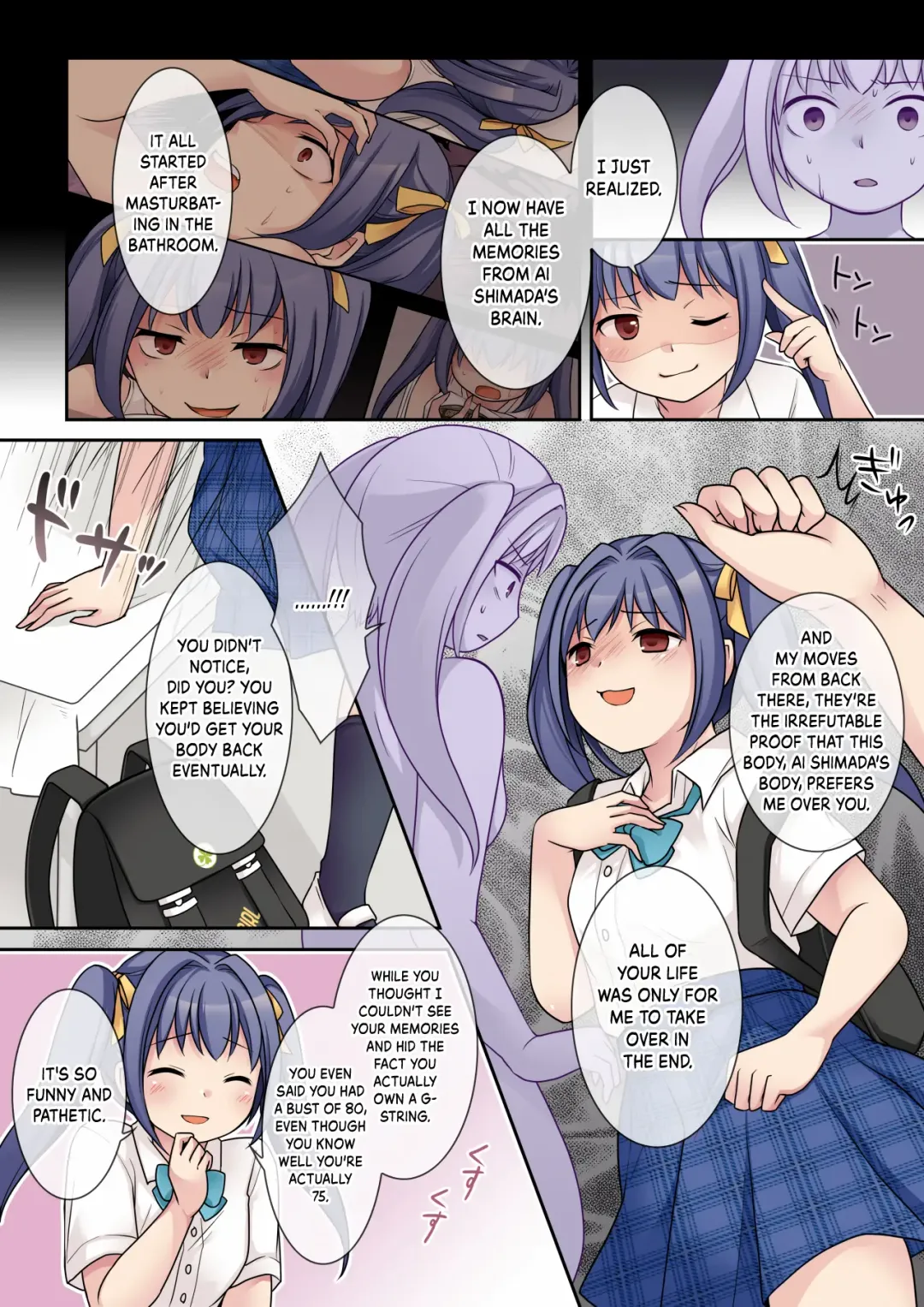 [Hahakigi - Kuratsuka Riko] Jibakurei no Doukyuusei ni Nottorareta Atashi Fhentai - Page 24