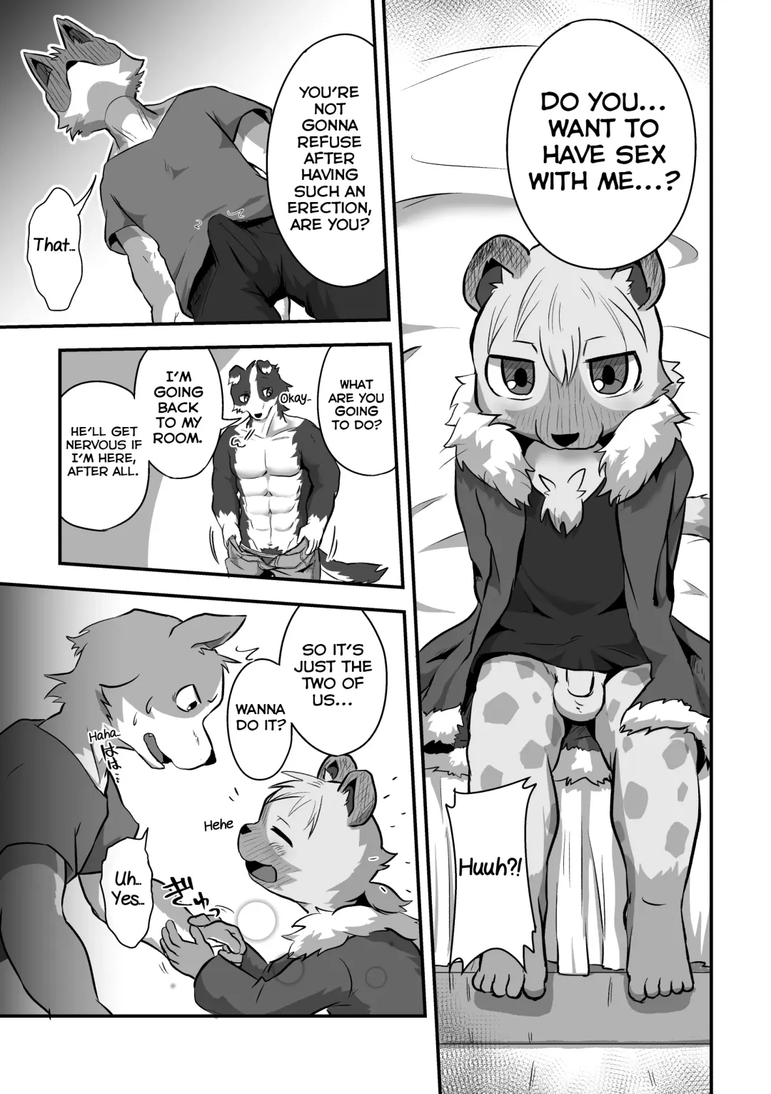 [Magunoro Momokan] Danshi Ryousei Tachi wa Koyoi mo Nakaga ii Fhentai - Page 12