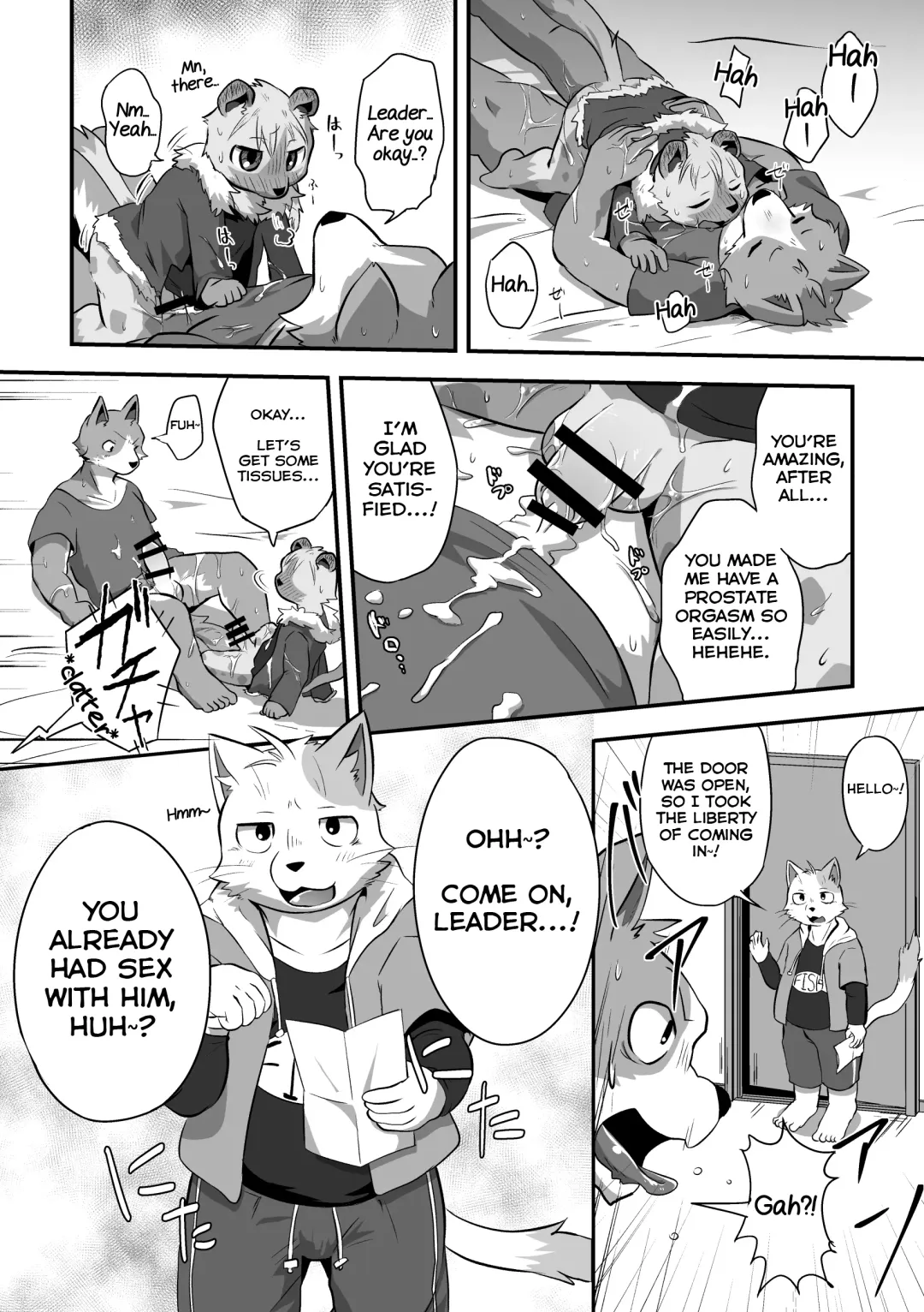 [Magunoro Momokan] Danshi Ryousei Tachi wa Koyoi mo Nakaga ii Fhentai - Page 17