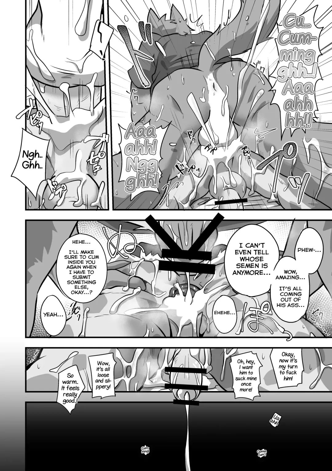 [Magunoro Momokan] Danshi Ryousei Tachi wa Koyoi mo Nakaga ii Fhentai - Page 25