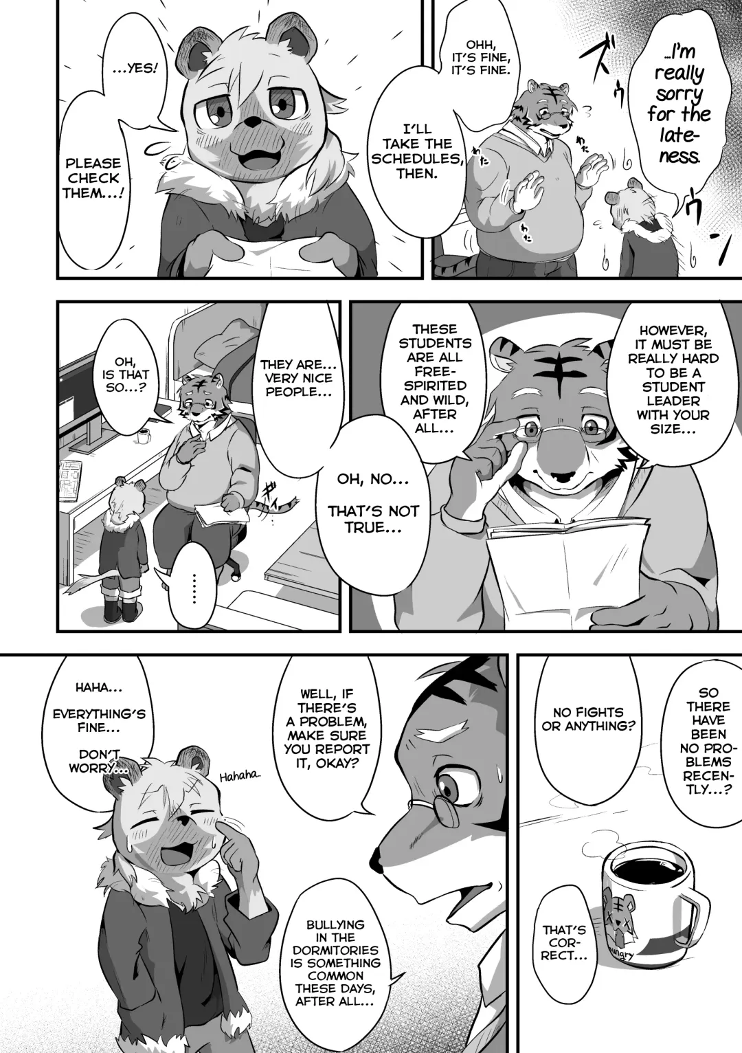 [Magunoro Momokan] Danshi Ryousei Tachi wa Koyoi mo Nakaga ii Fhentai - Page 3