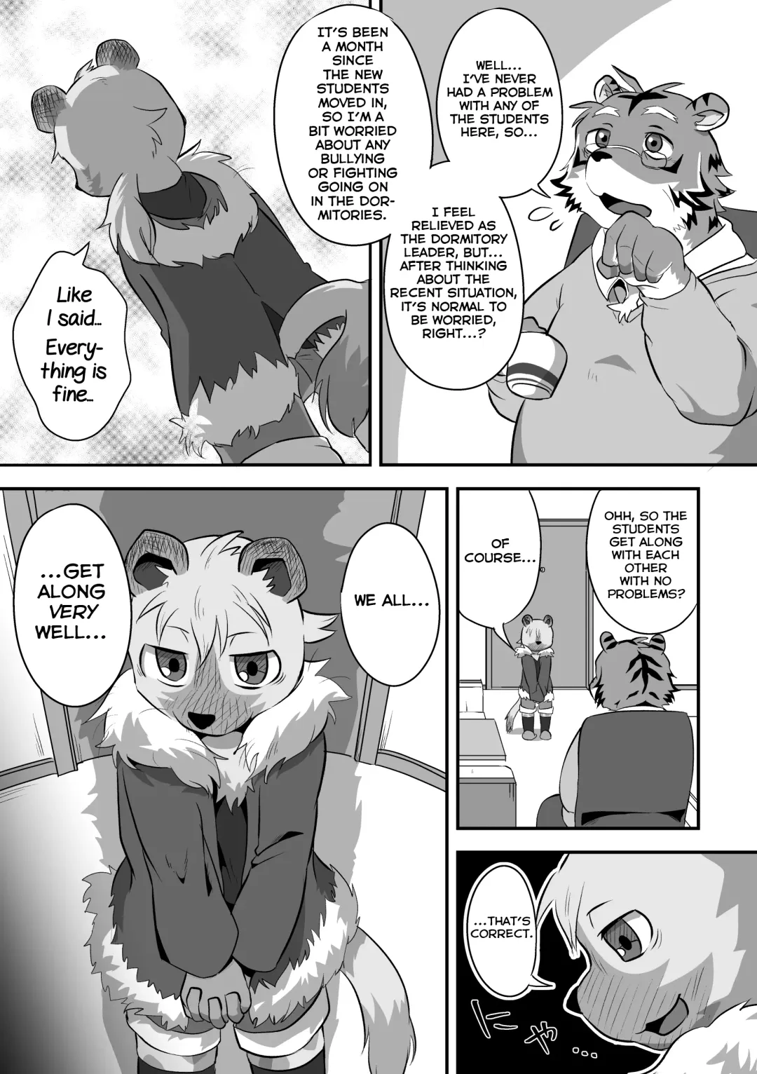 [Magunoro Momokan] Danshi Ryousei Tachi wa Koyoi mo Nakaga ii Fhentai - Page 4