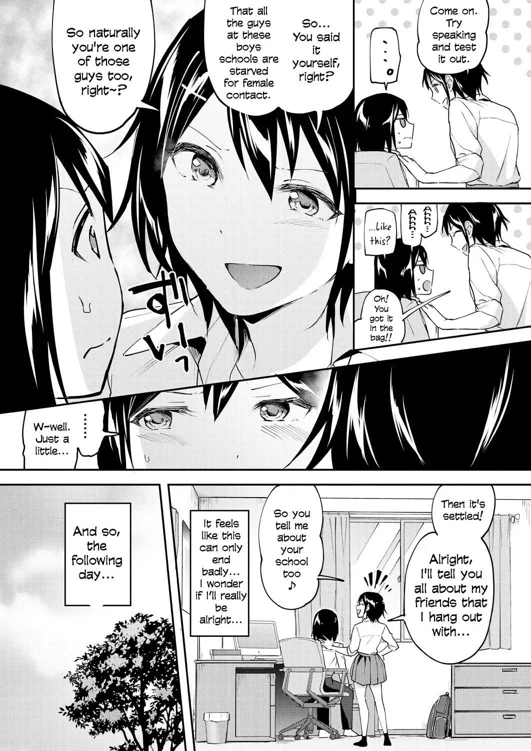 [Kuguri Oimo] Joshikou No Hatsujou Onnatachi | The Lustful Maidens Of The All Girls School Fhentai - Page 3