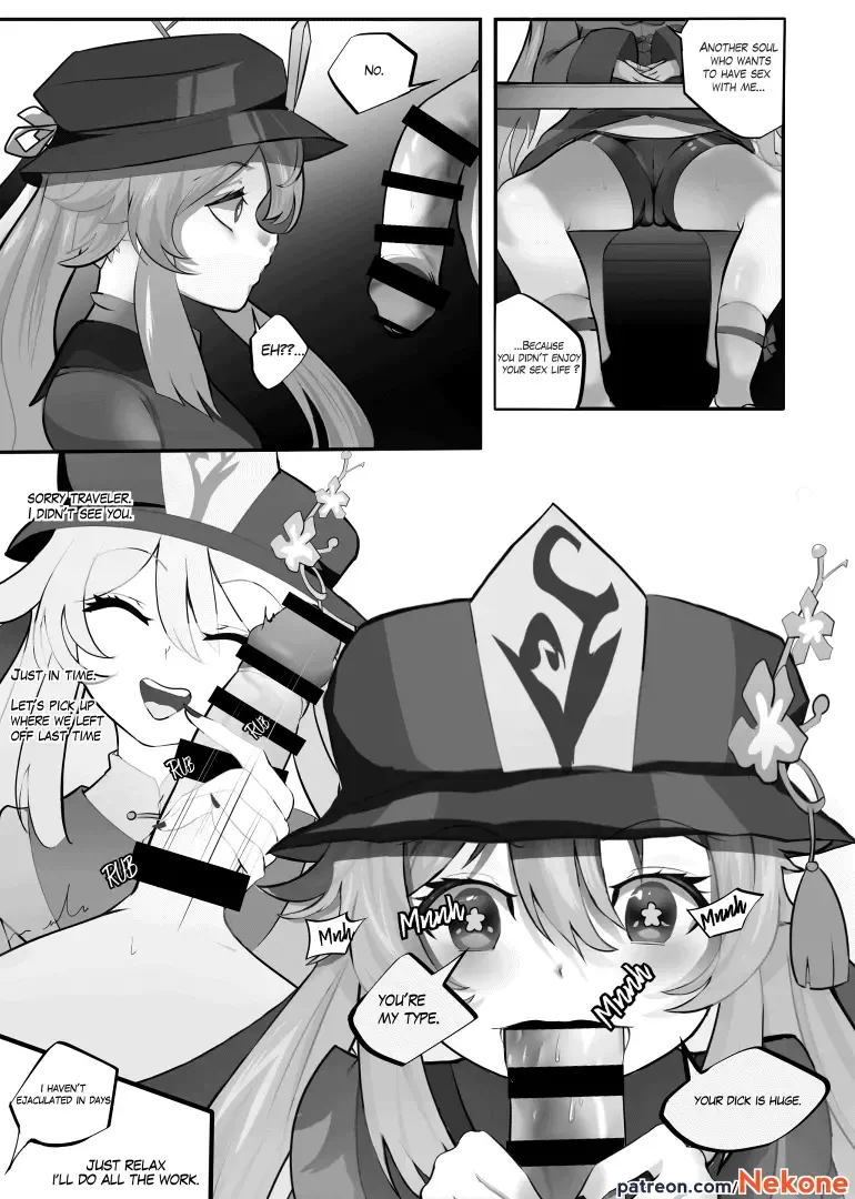 [Nekone] Hu Tao's Day Off The Animation Fhentai - Page 1