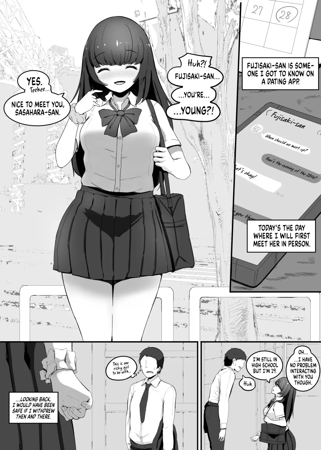 Read [Marushamo] Shrinking Contact 2 - Fhentai.net