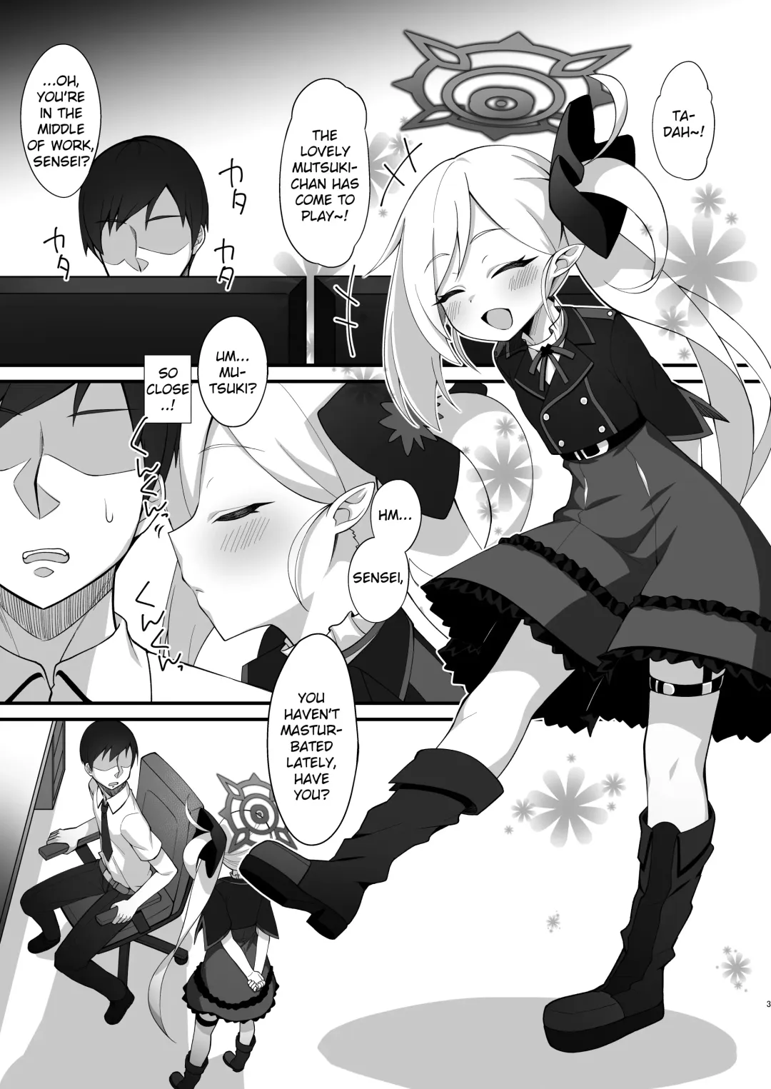 [Kirimia] Sensei wa Mutsuki-chan no Omocha da yo | Sensei is Mutsuki-chan's Toy Fhentai - Page 2