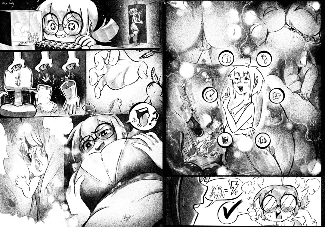 [Hase Tsubura] Uchuujin x Kyojo /Marunomi Goudoushi 2023.ver Fhentai - Page 34