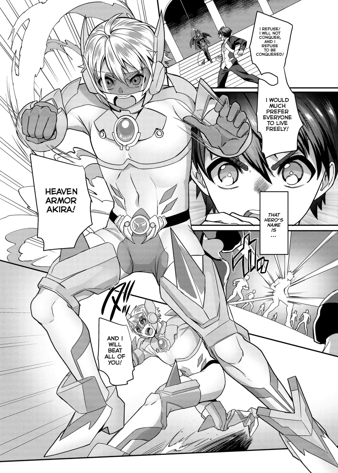 [Kouji] Kousei Soukou Akira | Heaven Armor Akira Fhentai - Page 3
