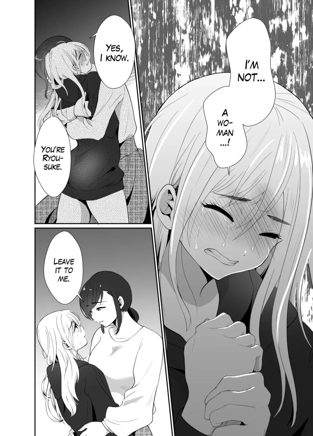[Taguchi Monyata] Uwakisyou no Otto ni Seitenkan Kusuri o Nomase Tsuzuketa Kekka | The Results of Making my Adulterous Husband Continuously Drink a Gender-Bending Drug Fhentai - Page 37