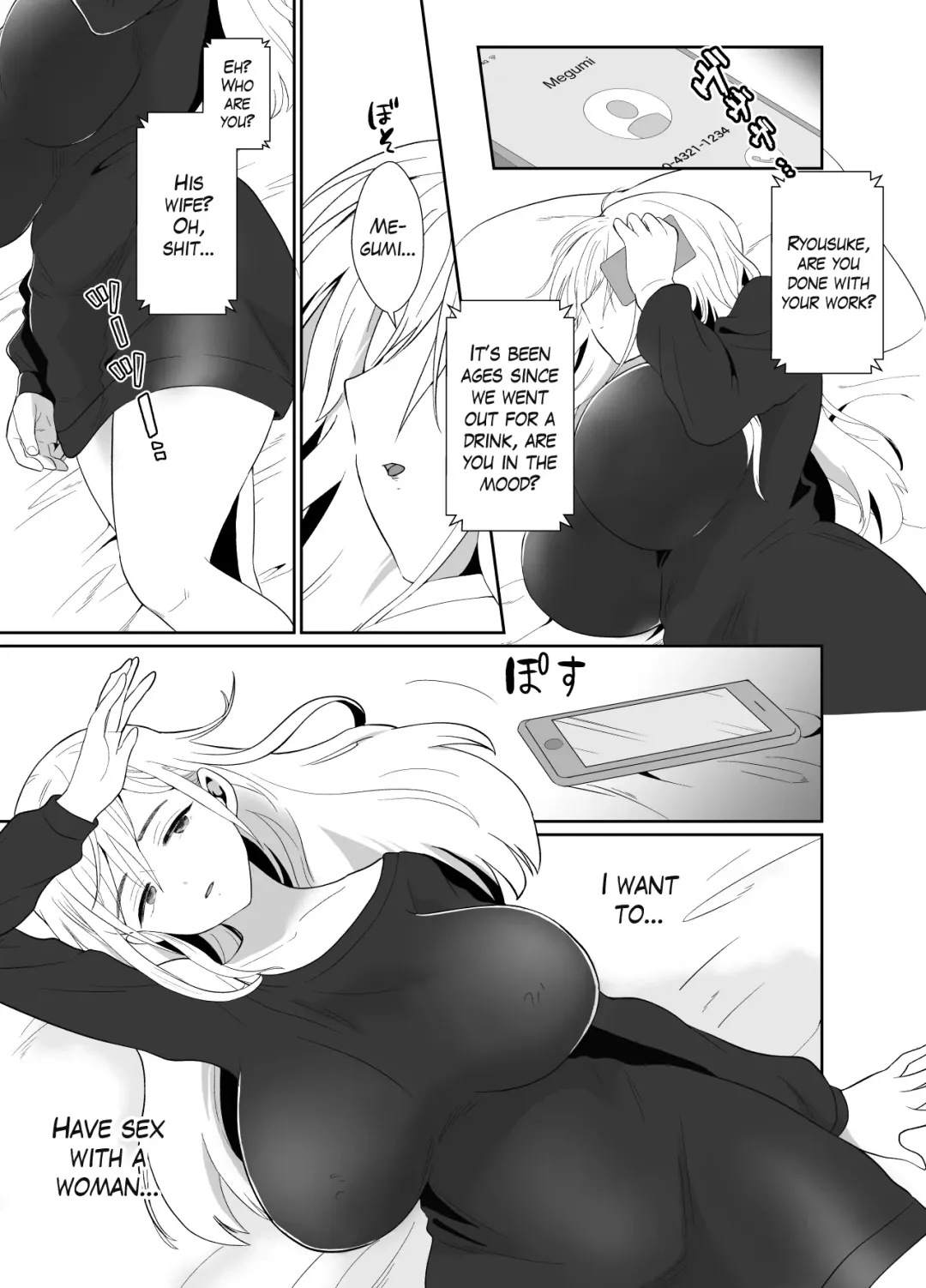 [Taguchi Monyata] Uwakisyou no Otto ni Seitenkan Kusuri o Nomase Tsuzuketa Kekka | The Results of Making my Adulterous Husband Continuously Drink a Gender-Bending Drug Fhentai - Page 42