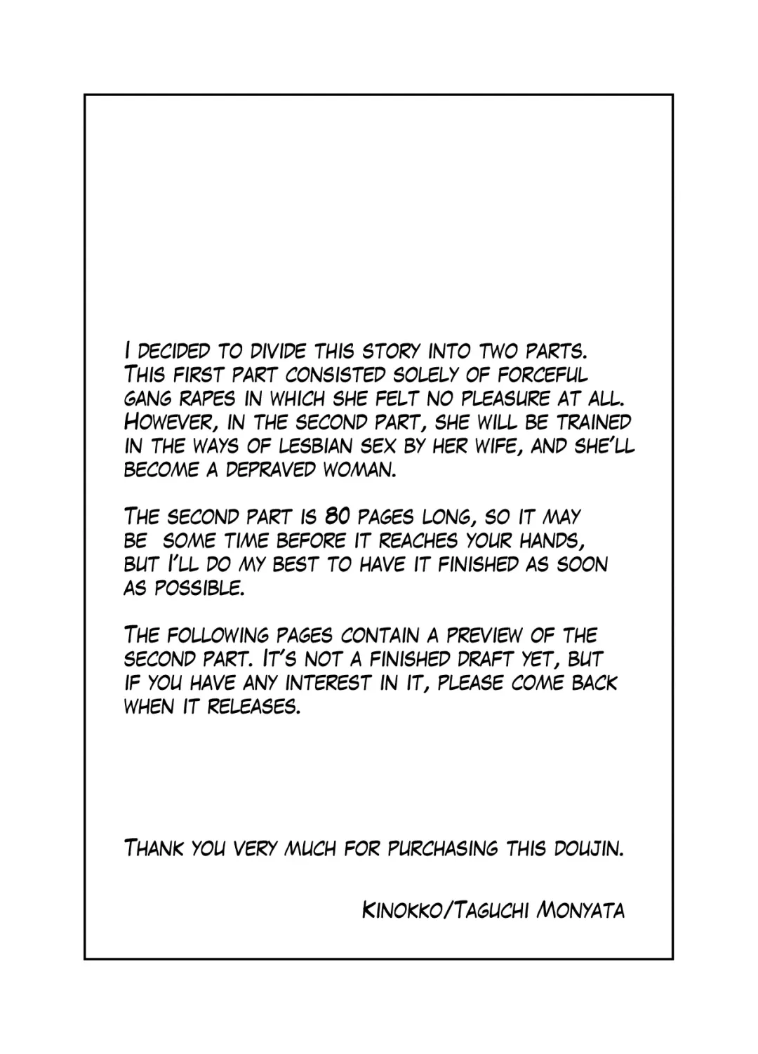 [Taguchi Monyata] Uwakisyou no Otto ni Seitenkan Kusuri o Nomase Tsuzuketa Kekka | The Results of Making my Adulterous Husband Continuously Drink a Gender-Bending Drug Fhentai - Page 68