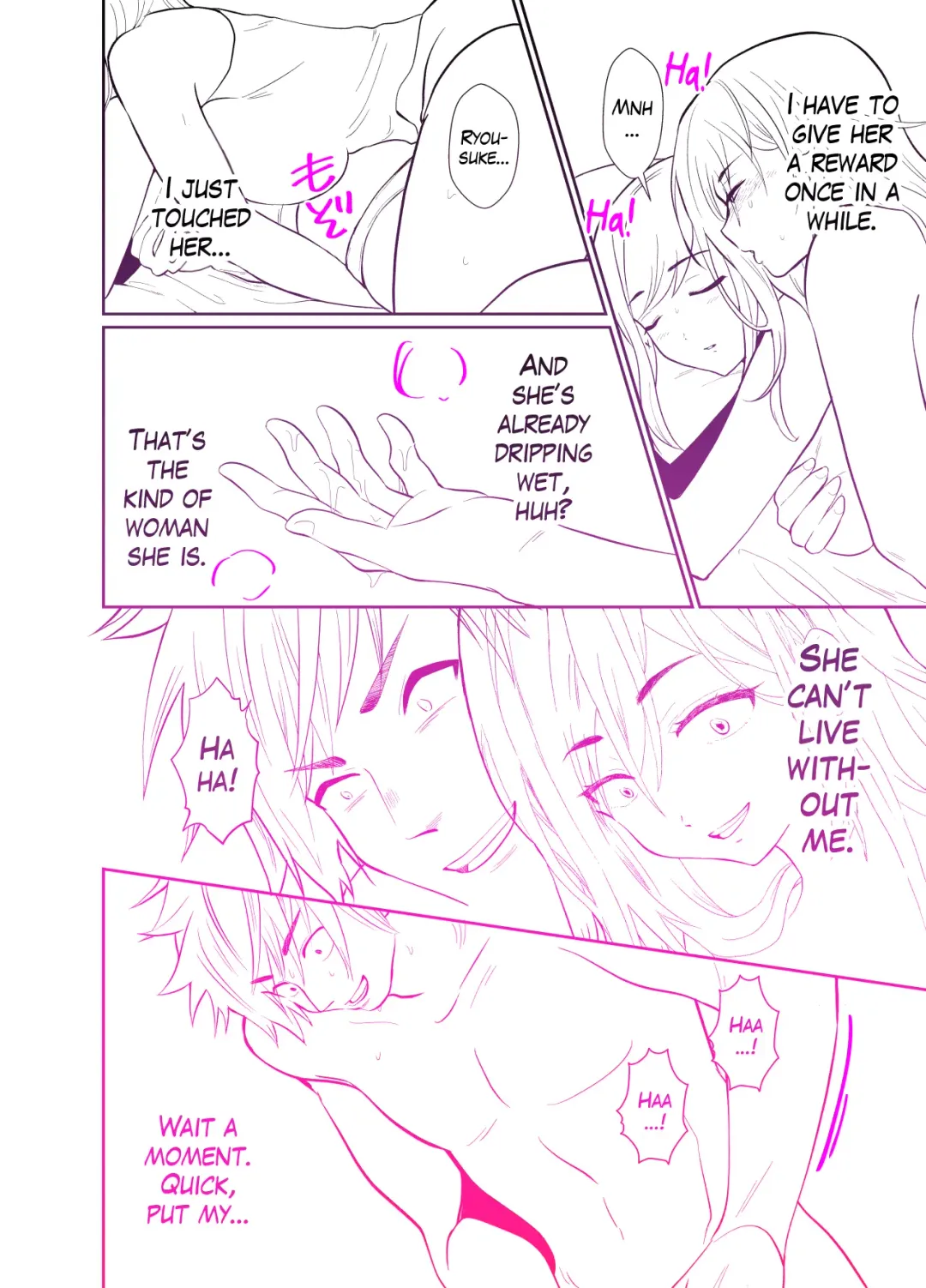 [Taguchi Monyata] Uwakisyou no Otto ni Seitenkan Kusuri o Nomase Tsuzuketa Kekka | The Results of Making my Adulterous Husband Continuously Drink a Gender-Bending Drug Fhentai - Page 69