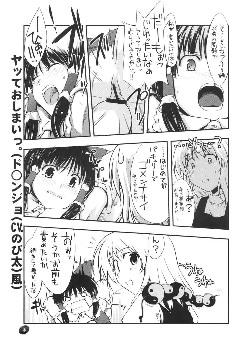 [Hinata Happa] Touhou Genjiiroku Fhentai - Page 14