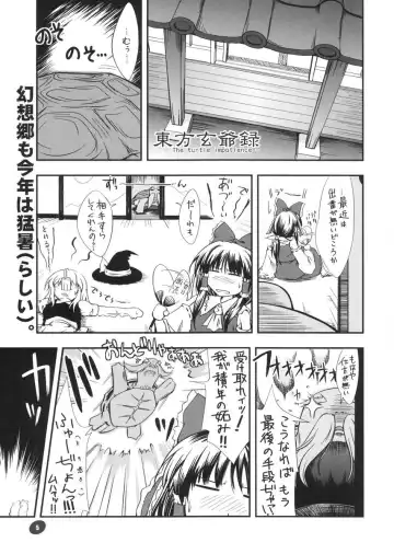 [Hinata Happa] Touhou Genjiiroku Fhentai - Page 4