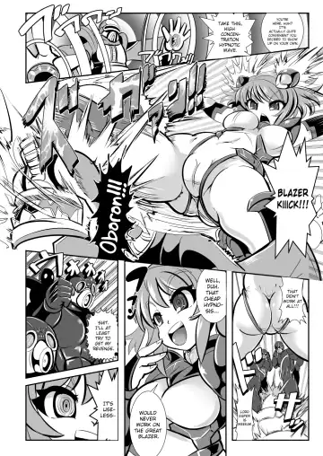 [Marimo] Tetsujin Shoujo Blazer VS Saimin Kaijin Fhentai - Page 4