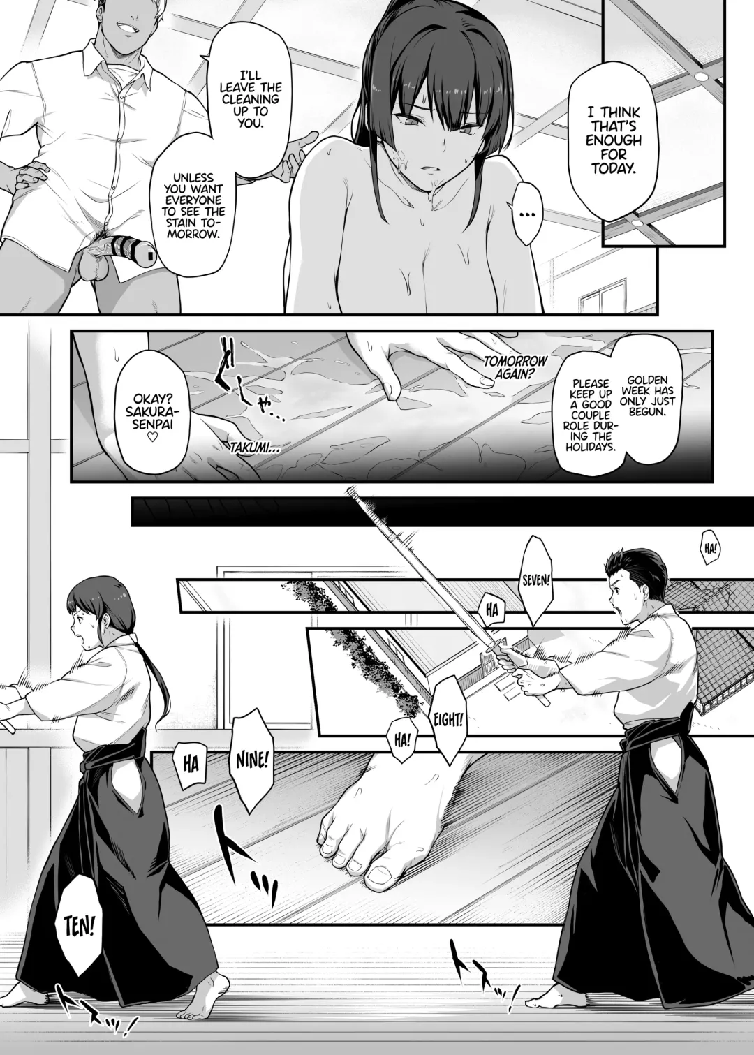 [Kaedeko - Yozo] Kendoubu Shushou de Osananajimi no Bijin de Tsuyoi Boku no Kanojo ga, Charao ni Assari Otosareru Wake ga Nai Fhentai - Page 27