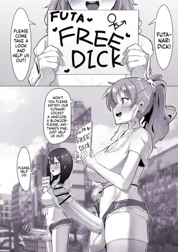 [Sella] Futanari Kaiwai no Free Chinpo | The Futanari's Slinging Free Dick Around The Neighbourhood Fhentai - Page 2