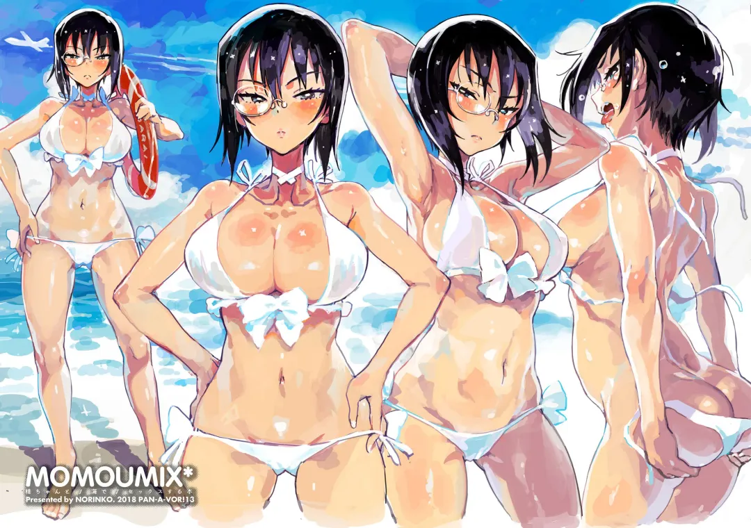 [Norinko] MOMOUMIX -Momo-chan to Umi de Sex Suru Hon- | MOMOUMIX -A Book About Fucking Momo-chan At The Beach - Fhentai - Page 19