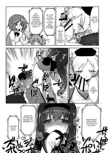 [Kyuusuikei] Zettai ni Ikanai Onna Homura Akemi VS Zettai ni Ikaseru Onna Mami Tomoe Fhentai.net - Page 10