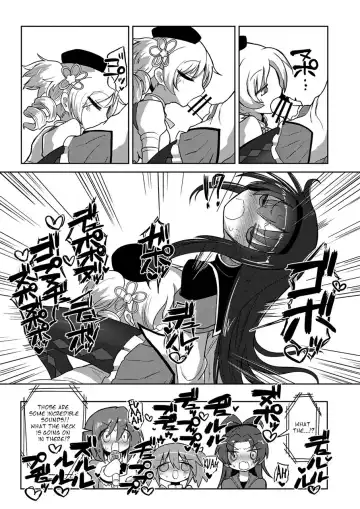 [Kyuusuikei] Zettai ni Ikanai Onna Homura Akemi VS Zettai ni Ikaseru Onna Mami Tomoe Fhentai.net - Page 14