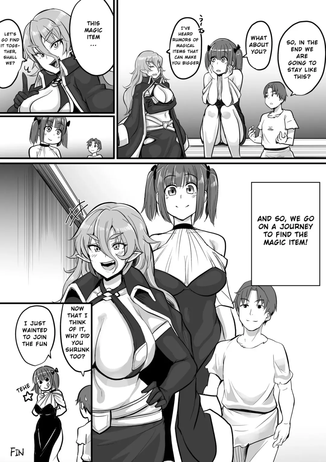 Shinchou Dakkai Game | Size recovery game Fhentai - Page 16