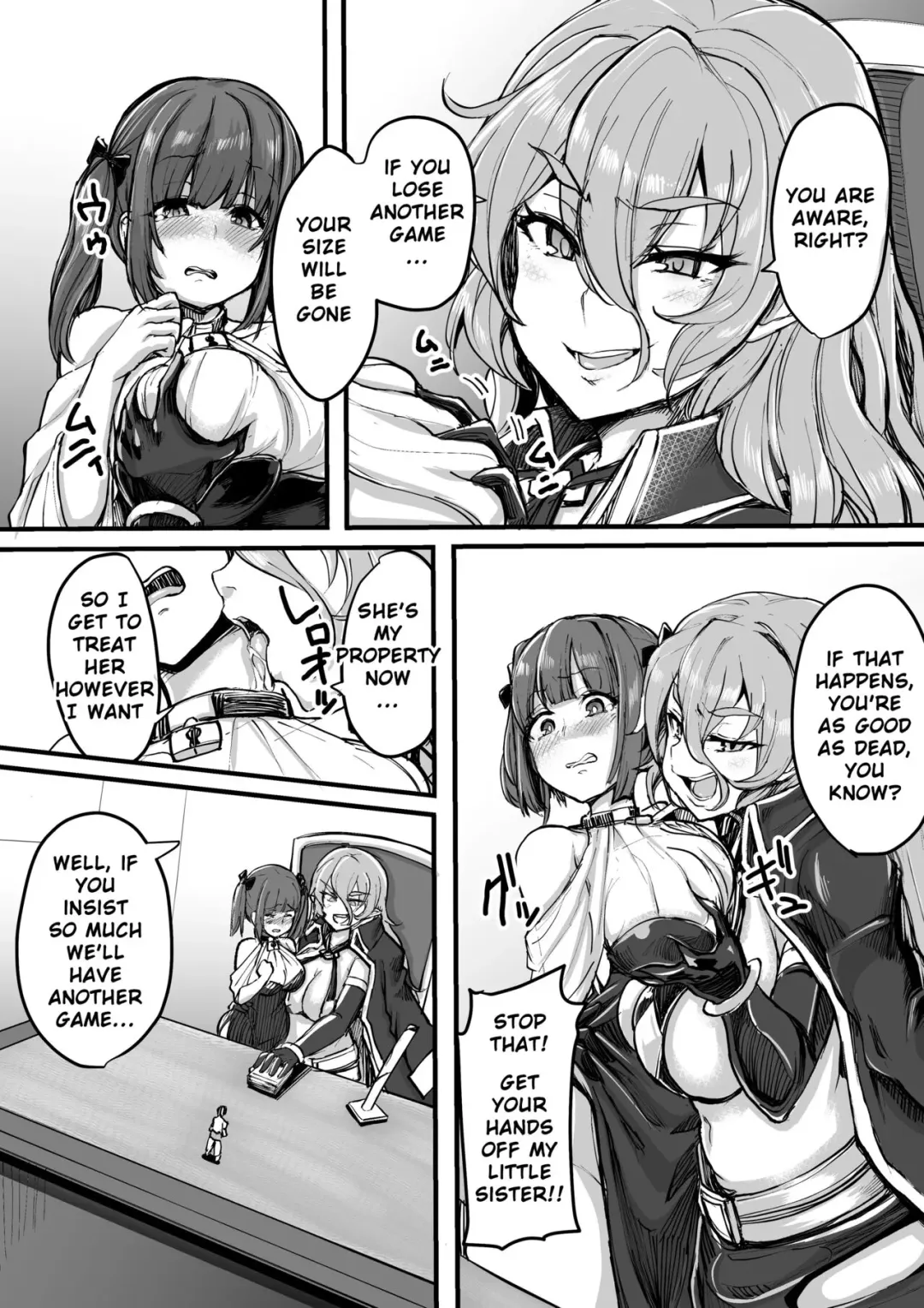 Shinchou Dakkai Game | Size recovery game Fhentai - Page 2